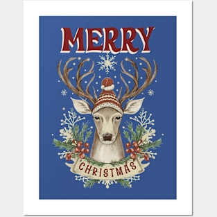 MERRY CHRISTMAS Posters and Art